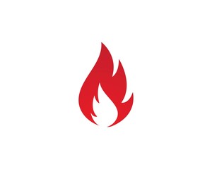 Fire flame Logo Template