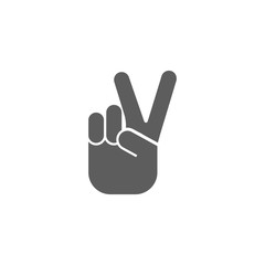 Fototapeta na wymiar hand gesture icon. Element of hands icons. Premium quality graphic design icon. Signs, outline symbols collection icon for websites, web design, mobile app
