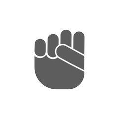 hand gesture icon. Element of hands icons. Premium quality graphic design icon. Signs, outline symbols collection icon for websites, web design, mobile app