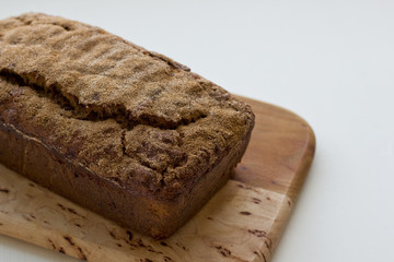 A Loaf of Baked Banana Bread