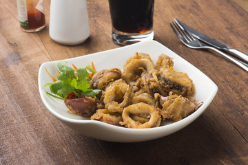 fried squid