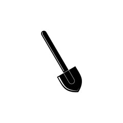 garden shovel icon. Element of farming and garden icons. Premium quality graphic design icon. Signs, outline symbols collection icon for websites, web design, mobile app