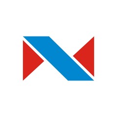 Simple N Logo Letter