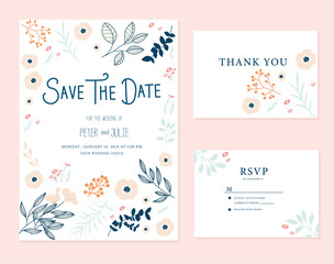 Wedding card inviation template