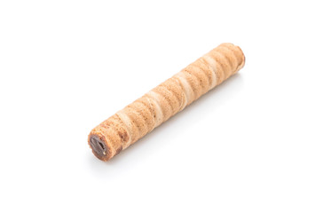 rolled wafer filled with cocoa cream