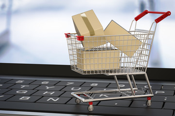 online shopping concept