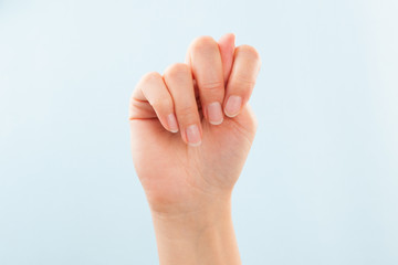 Obraz premium American sign language T.