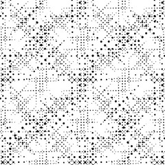 Circle seamless pattern. Geometric dots deco art seamless design