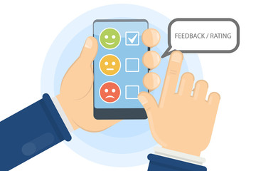 Feedback and ratings.