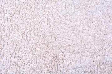 Texture of terry cloth