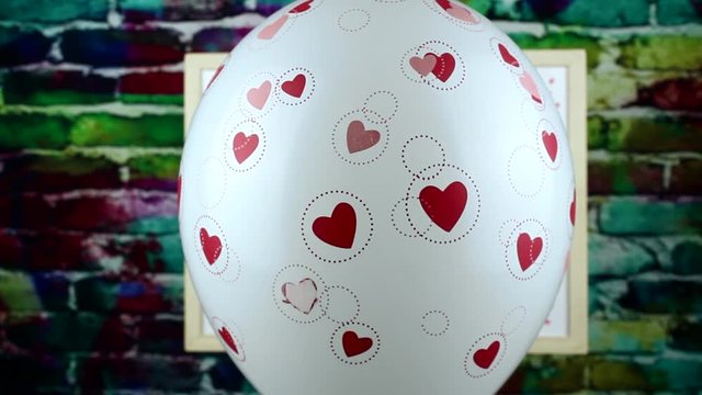 Balloon by St. Valentine's Day