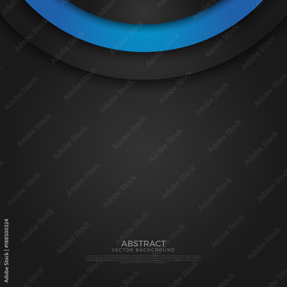 Poster abstract circle angle arrow overlap vector background on space for text and message artwork design