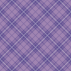 Ultra Violet Tartan Seamless Pattern