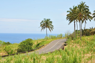 road coco and beach