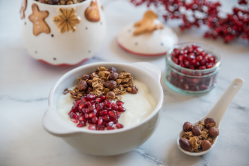 Selbstgemachte Müsli Mischung 