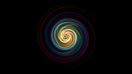 Hypnosis spiral, abstract background.