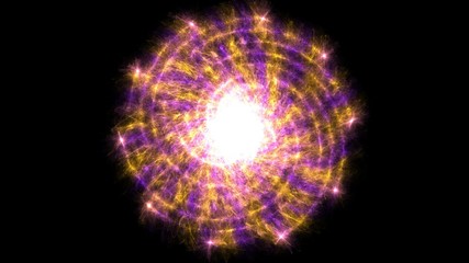 Spiral abstract shiny background.