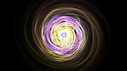 Spiral of abstract light. Beautiful art background