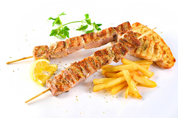 GREEK TRADITIONAL FAST FOOD MEAT MEAL