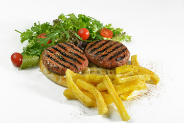 GREEK TRADITIONAL FAST FOOD MEAT MEAL