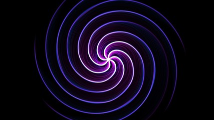 Blue abstract background. Flame spiral series.