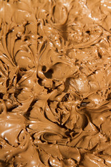 HOMEMADE PRALINE. CREAMY CHOCOLATE