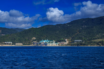 Mount Athos in Greece