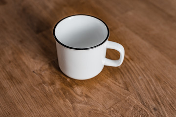 Leerer Pott Kaffee