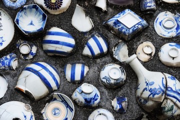 陶磁器　テクスチャ

