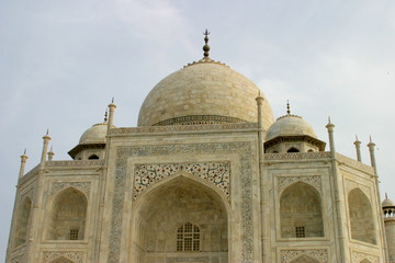 Fototapeta na wymiar India. Taj Mahal en Agra. Patromonio de la Humanidad