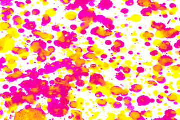 Acrylic Paint Splatters and spots for Background