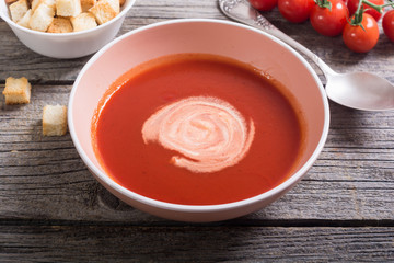 Tomato cream soup