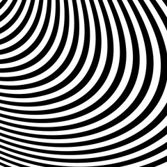 Abstract Black and White Abstract Lines