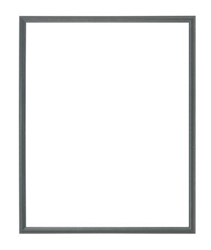 Narrow gray moulding picture frame