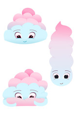 Emotional girl-clouds