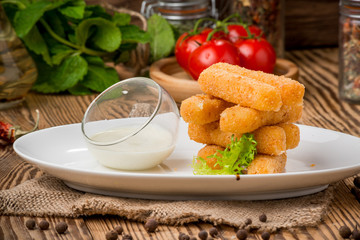 healthy food beautiful and tasty food on a plate