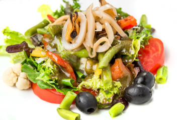 healthy food beautiful and tasty food on a plate
