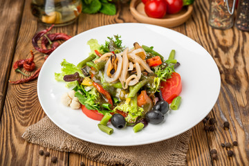 healthy food beautiful and tasty food on a plate