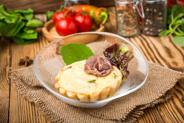 healthy food beautiful and tasty food on a plate