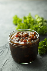 Fruit chutney with spices