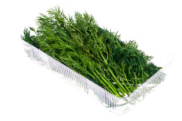 Bunch of fresh green dill