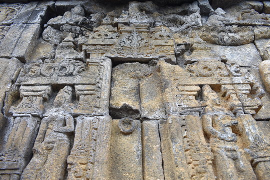 part of borobudur temple