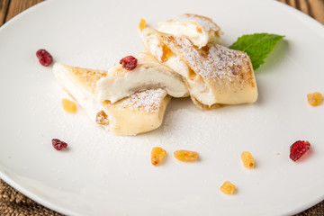 healthy food beautiful and tasty food on a plate