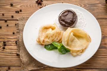 healthy food beautiful and tasty food on a plate