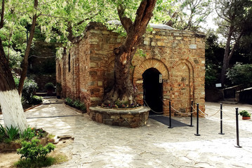 View of the House of the Virgin Mary - chapel.