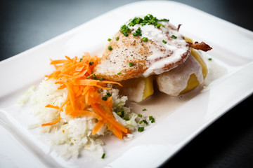 Chicken Stuffed with cream cheese