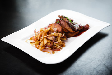 Pork with potato