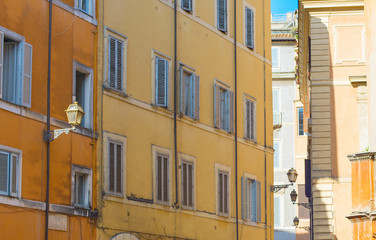 Old Town walls, Rome, Italy