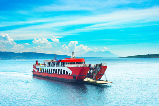 Bali Java ferry boat, Indonesia