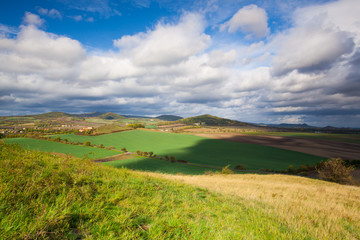 Obraz premium Autumn scenery in Central Bohemian Highlands